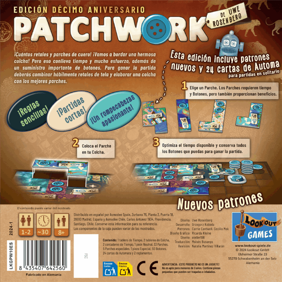 Patchwork Décimo Aniversario - Imagen 5