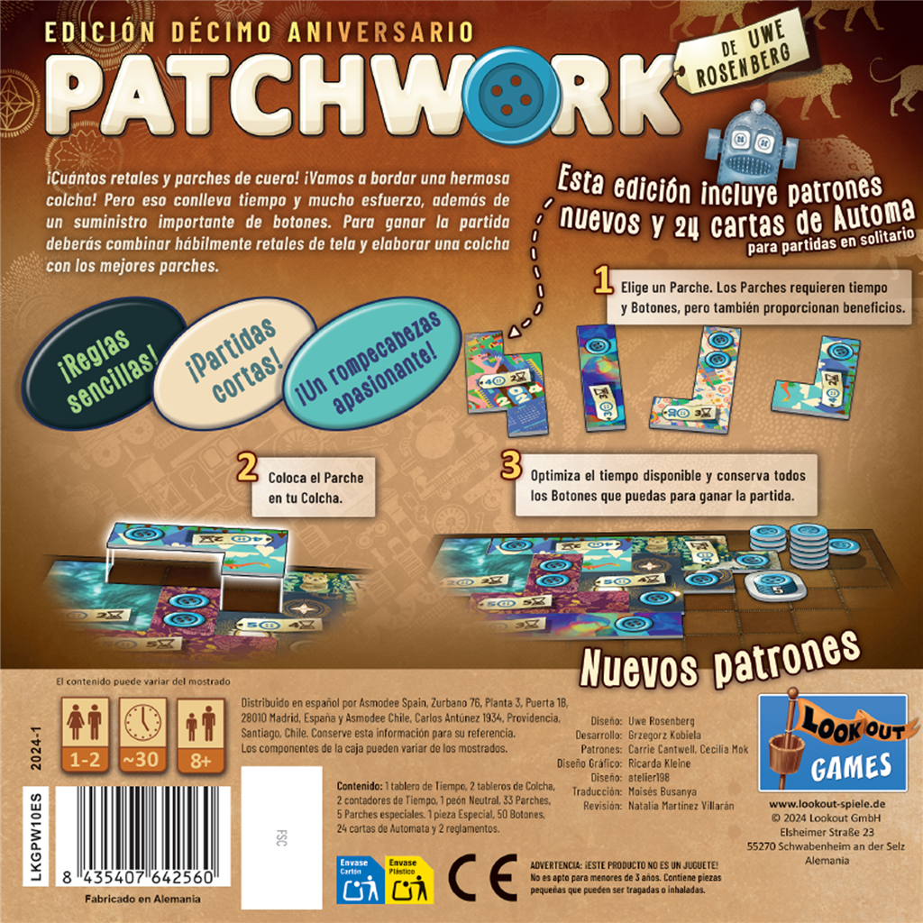 Patchwork Décimo Aniversario - Imagen 5