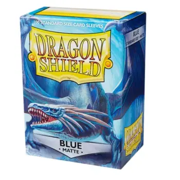 Blue - Fundas Matte - Standard Dragon Shield (Azul)