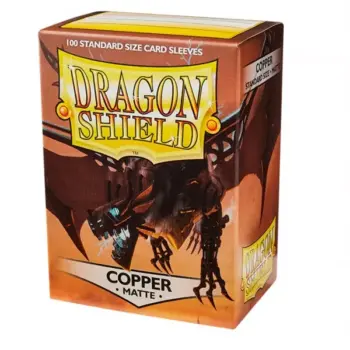 Copper - Fundas Matte - Standard Dragon Shield (Cobre)