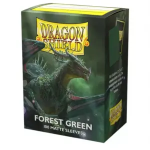 Forest Green - Fundas Matte - Standard Dragon Shield (Verde Bosque)