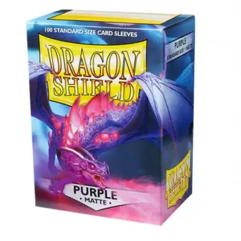 Purple - Fundas Matte - Standard Dragon Shield (Morado)