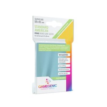 Prime Standard American-Sized Sleeves 59x91mm (50)