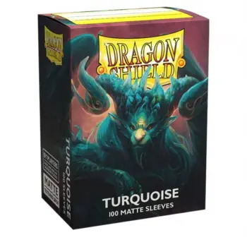 Turquoise - Fundas Matte - Standard Dragon Shield (Turquesa)