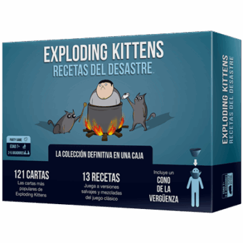 Exploding Kittens Recetas del Desastre