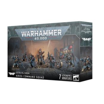 Astra Militarum: Krieg Command Squad (Escuadra de Mando de Krieg)