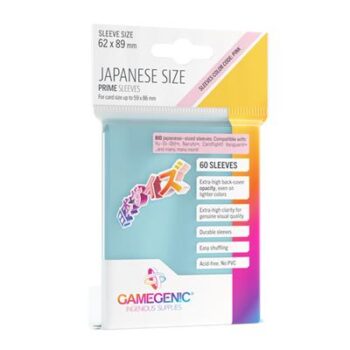 Prime Japanese Sized Sleeves Clear