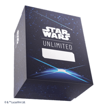 SW: Unlimited Deck Box Back Blue