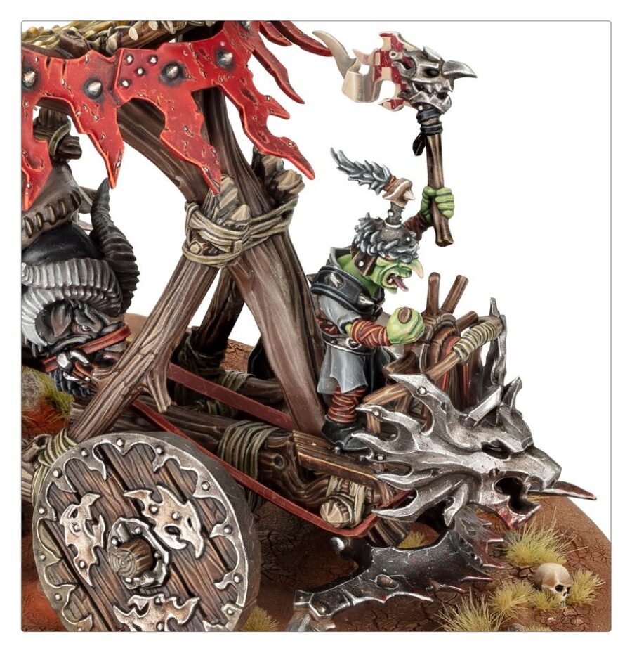 Gloomspite Gitz: Doom Diver Catapult (Katapulta Lanzagrotz) - Imagen 3