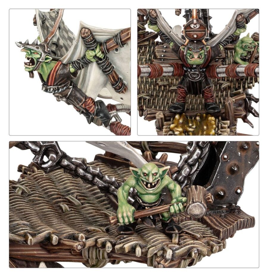 Gloomspite Gitz: Doom Diver Catapult (Katapulta Lanzagrotz) - Imagen 4