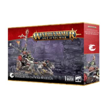 Gloomspite Gitz: Snarlboss on War-Wheela (Jefe Gruñón en Karrobramante)