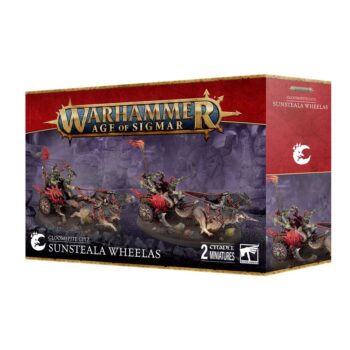 Gloomspite Gitz: Sunsteala Wheelas (Karrobramantez Robazolez)