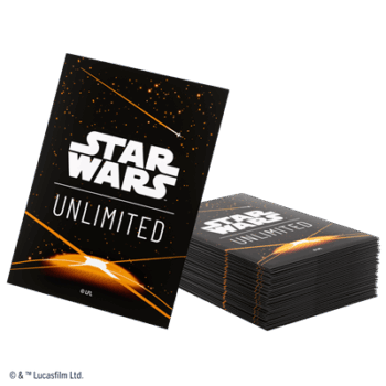 SW: Unlimited Art Sleeves Card Back Orange