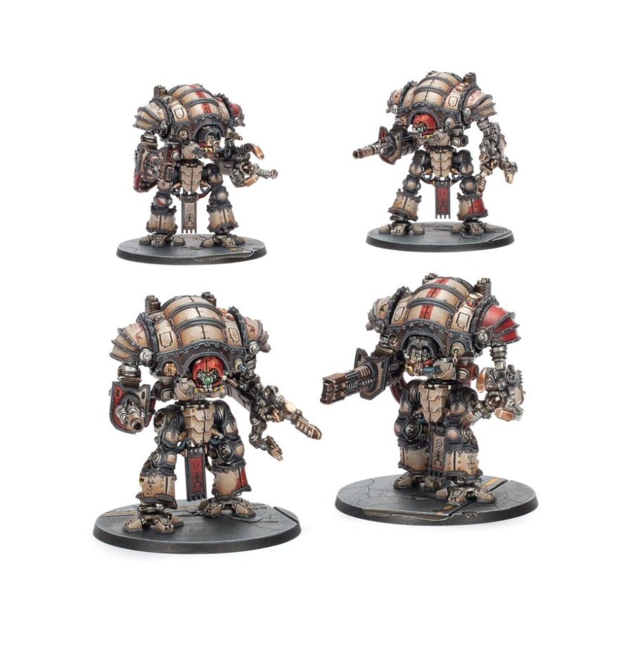 Legions Imperialis: Mechanicum Questoris Knights Magaera and Styrix - Imagen 2