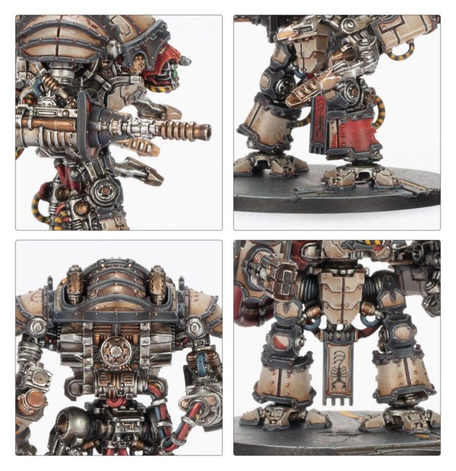 Legions Imperialis: Mechanicum Questoris Knights Magaera and Styrix - Imagen 4