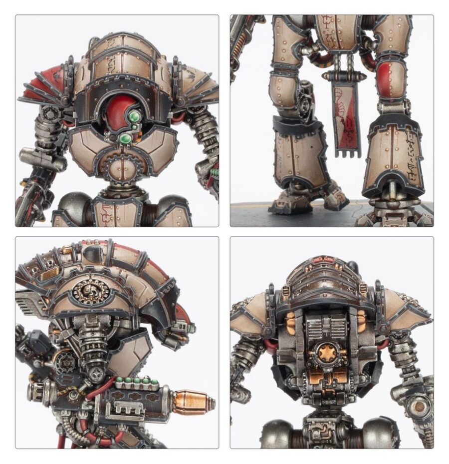 Legions Imperialis: Mechanicum Cerastus Knights Atrapos - Imagen 4