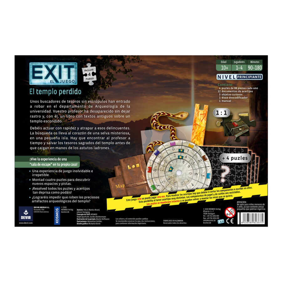 Exit Puzzle: El Templo Perdido - Imagen 4