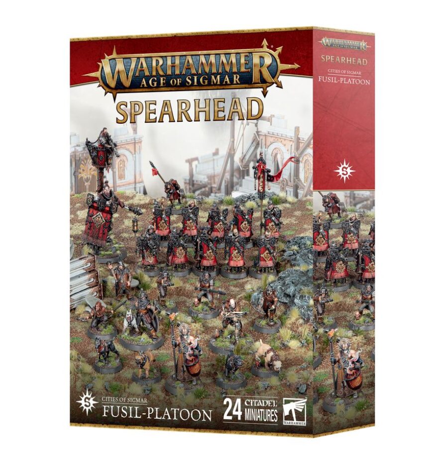 Punta de lanza: Cities of Sigmar – Sección de Fusilería