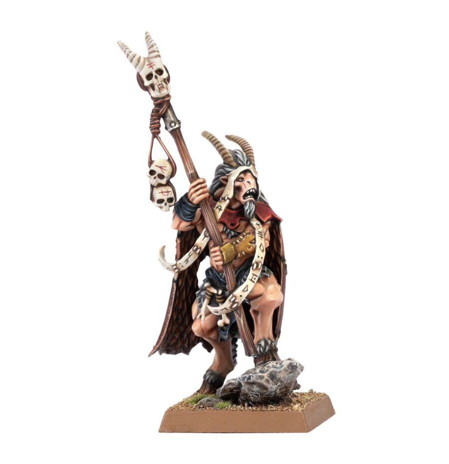 Beastmen Brayherds: Beastman Shaman - Imagen 2