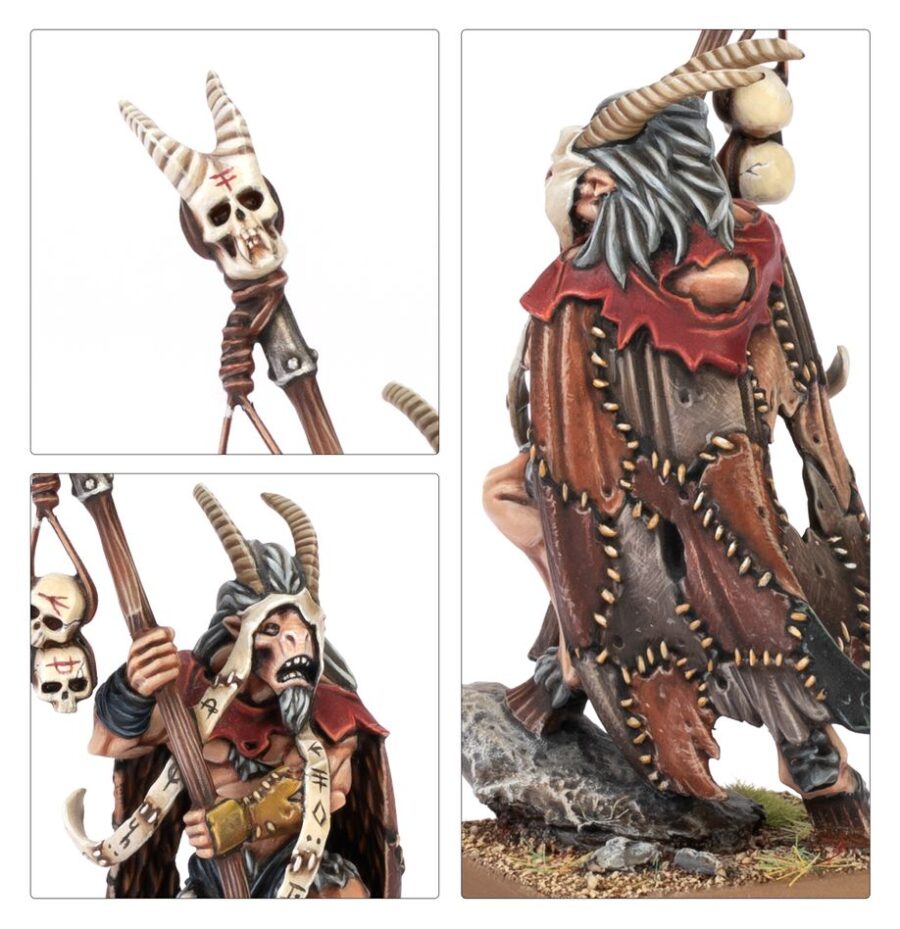 Beastmen Brayherds: Beastman Shaman - Imagen 3