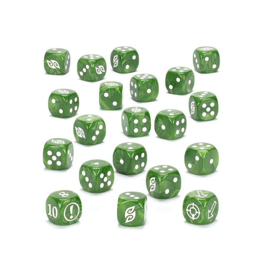 Juego de dados de Wood Elf Realms - Imagen 2