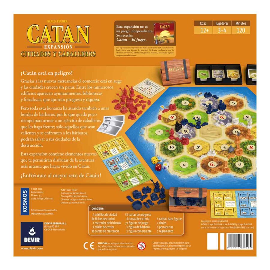 Catan: Ciudades y Caballeros - Imagen 3
