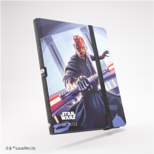 SW: Unlimited Album Qui-Gon/Maul 18-Pocket