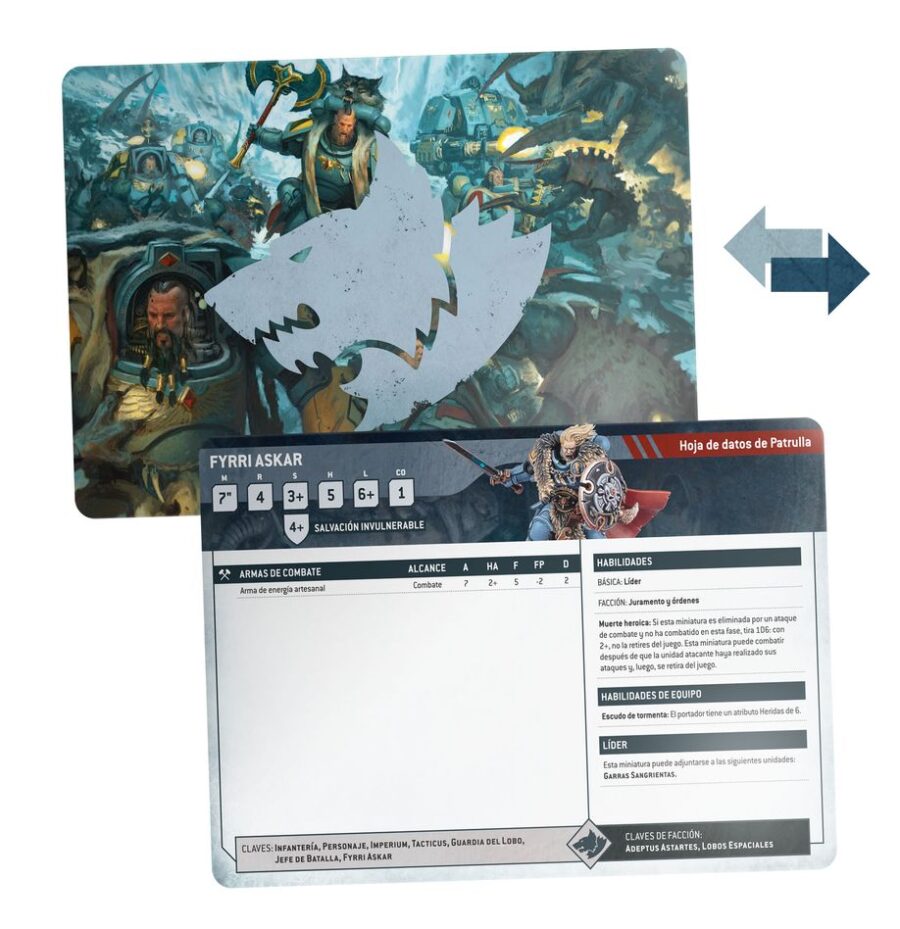 Datasheet Cards: Space Wolves (EN) - Imagen 2