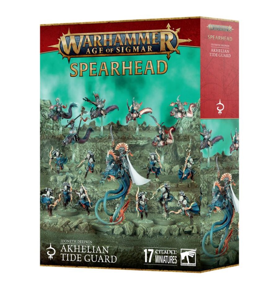 Punta de lanza: Profundos Idoneth – Guardia Mareal Akheliana