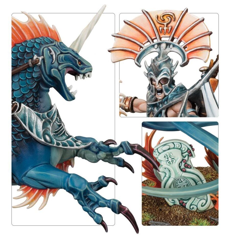 Punta de lanza: Profundos Idoneth – Guardia Mareal Akheliana - Imagen 8