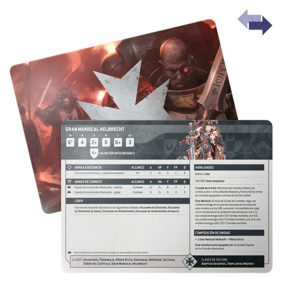 Tarjetas de datos: Black Templars (ES) - Imagen 2