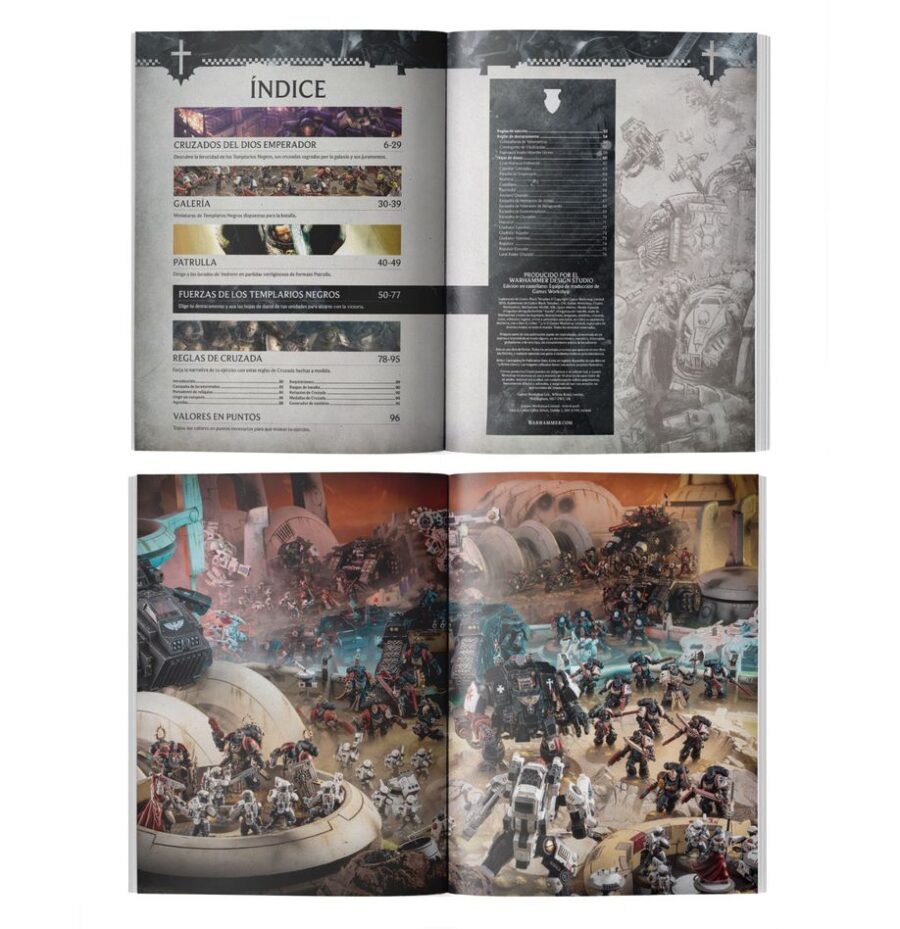 Codex Supplement: Black Templars (ES) - Imagen 2