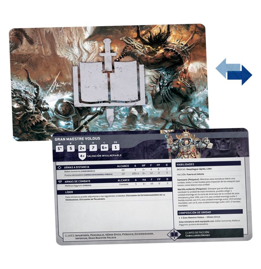 Tarjetas de Datos: Caballeros Grises - Imagen 2