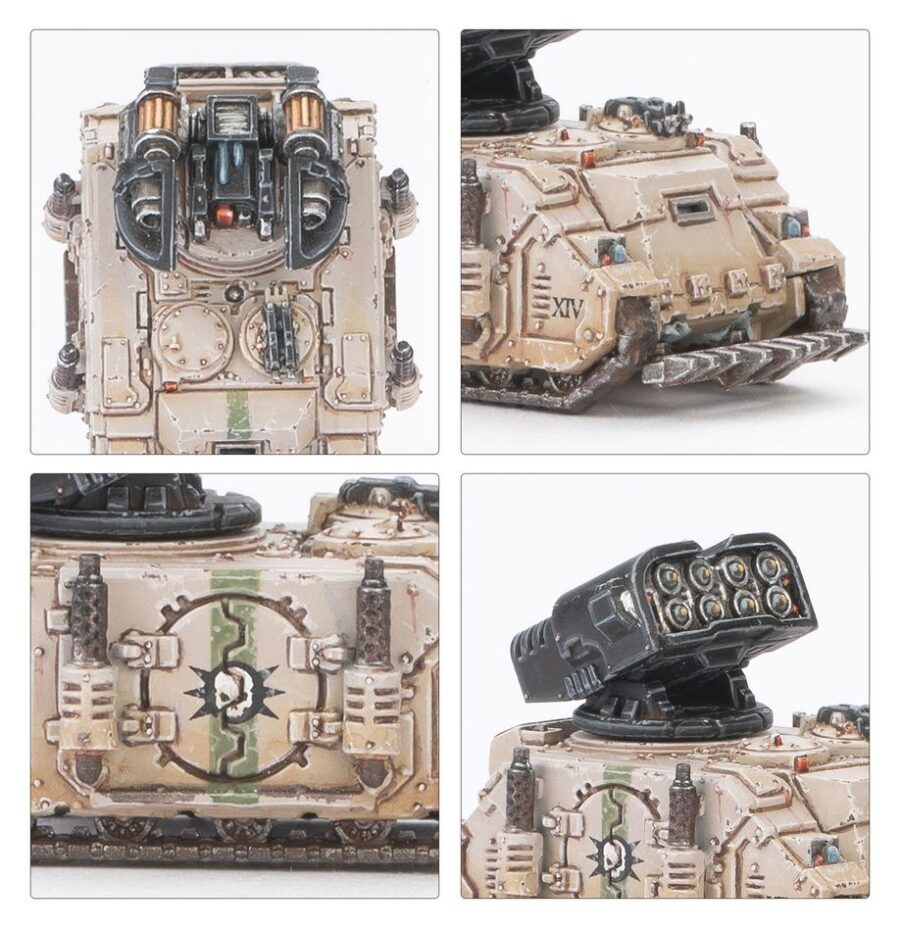 Legions Imperialis: Whirlwind and Scorpius Missile Tank Squadrons - Imagen 4