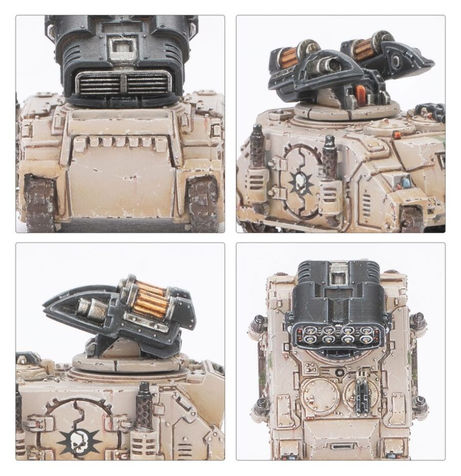 Legions Imperialis: Whirlwind and Scorpius Missile Tank Squadrons - Imagen 3