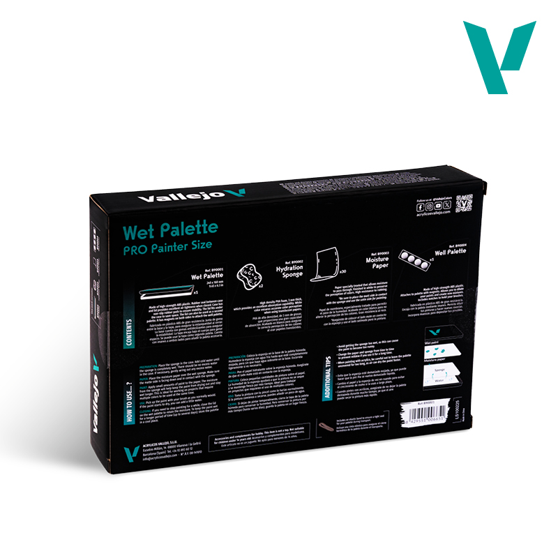 B90001 - Wet Palette Pro Pinter Size - Imagen 4