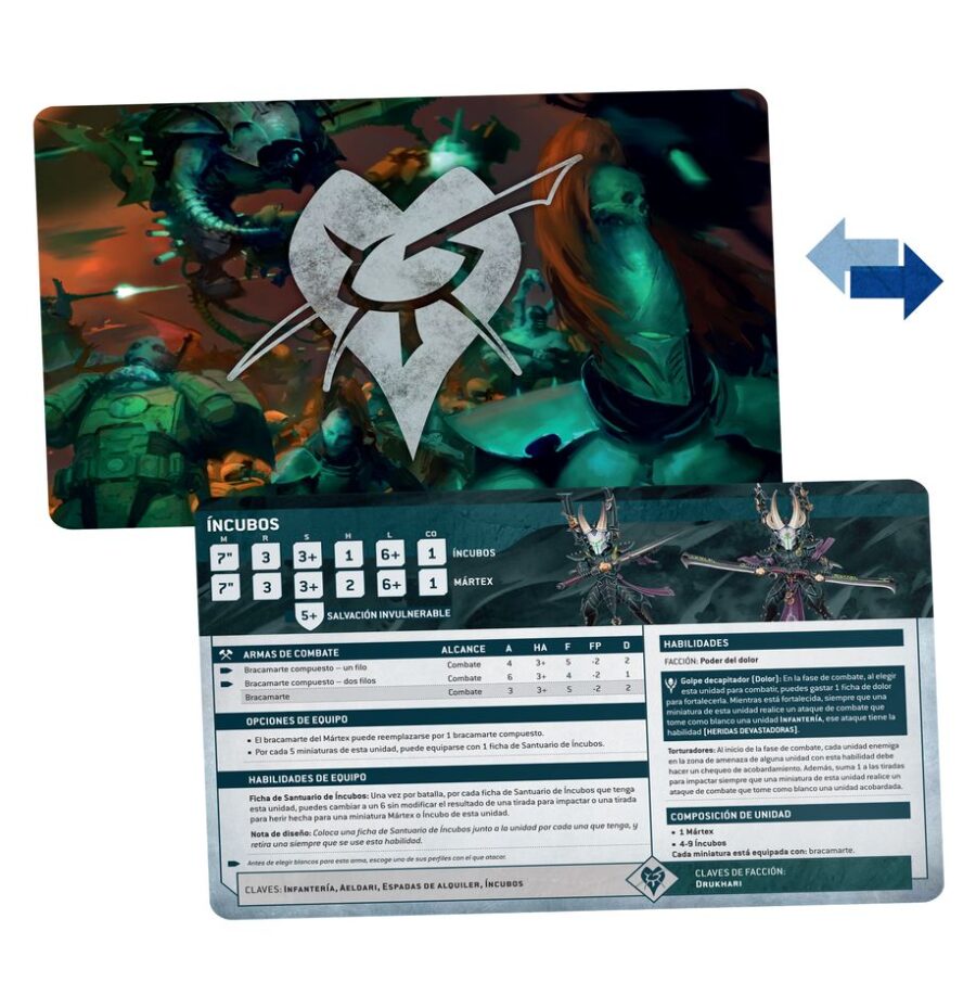 Tarjetas de Datos: Drukhari (ES) - Imagen 2