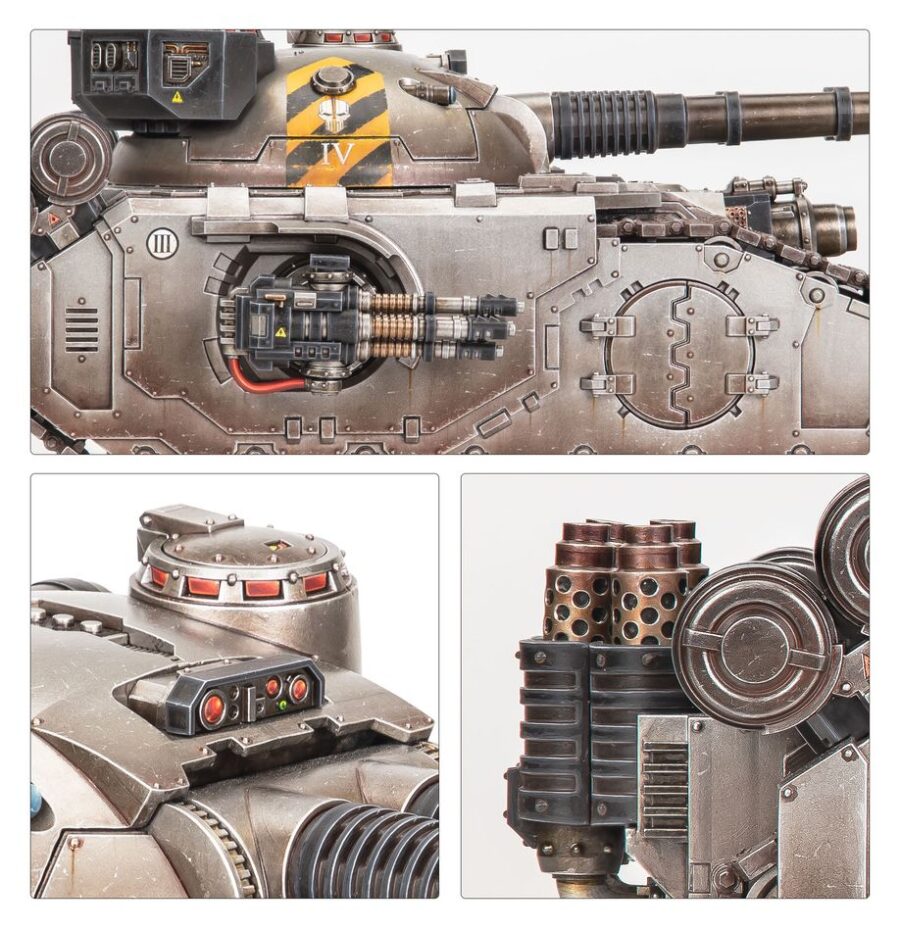 Legiones Astartes: Fellblade Super-Heavy Battle Tank - Imagen 3