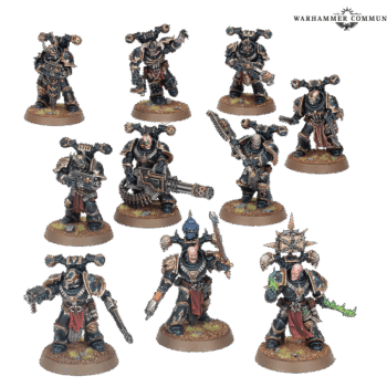 Chaos Space Marines: Legionarios