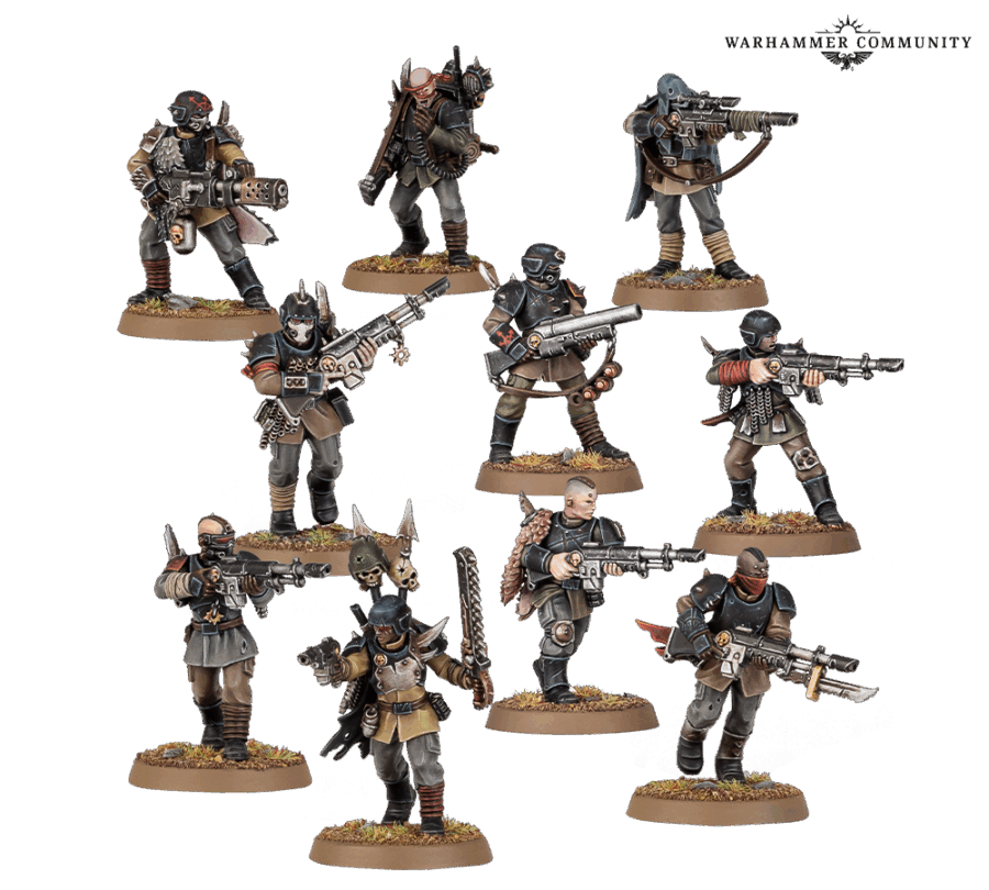 Chaos Space Marines: Escuadra de Guardias Traidores