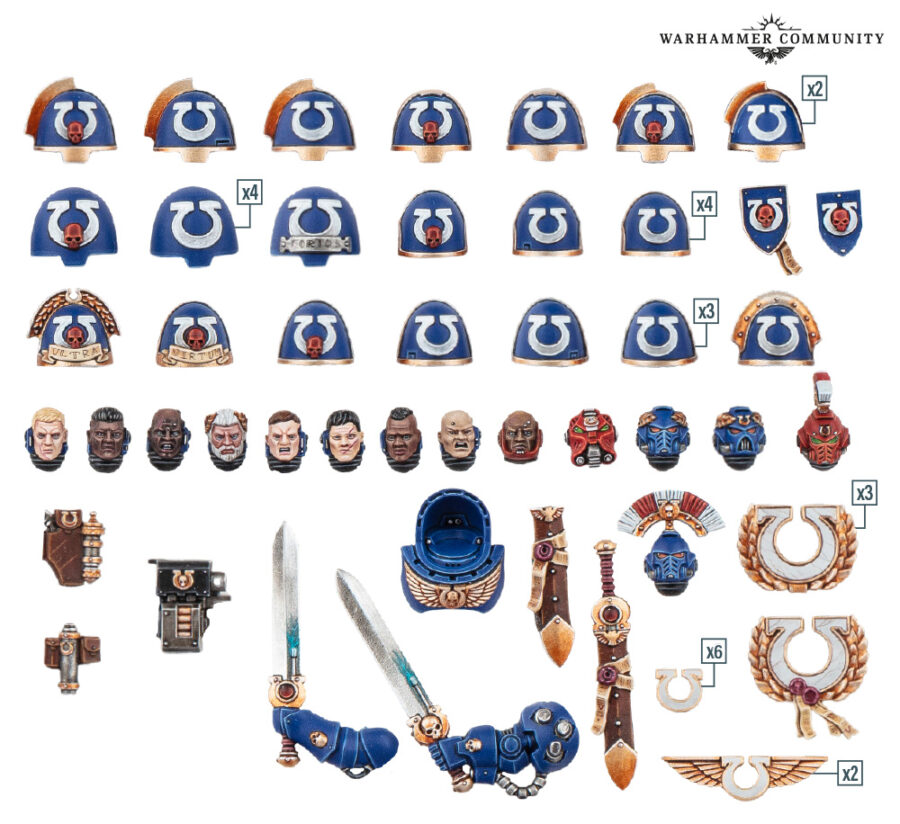 Ultramarines: Mejoras y Calcomanías