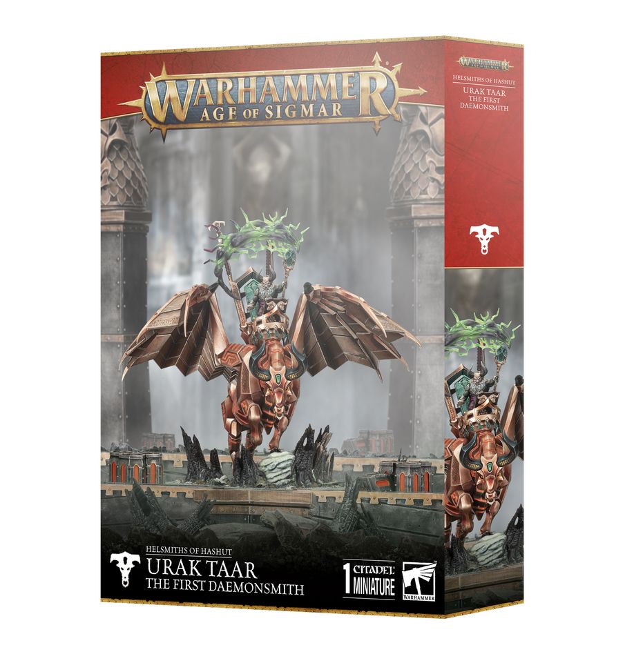 Helsmiths of Hashut: Urak Taar El primer Herrero Daemonico (the First Daemonsmith)