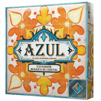 Azul Mosaico de cristal
