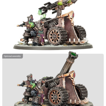 Helsmiths of Hashut: Batería de cohetes aullamuertes (Deathshrieker Rocket Battery)