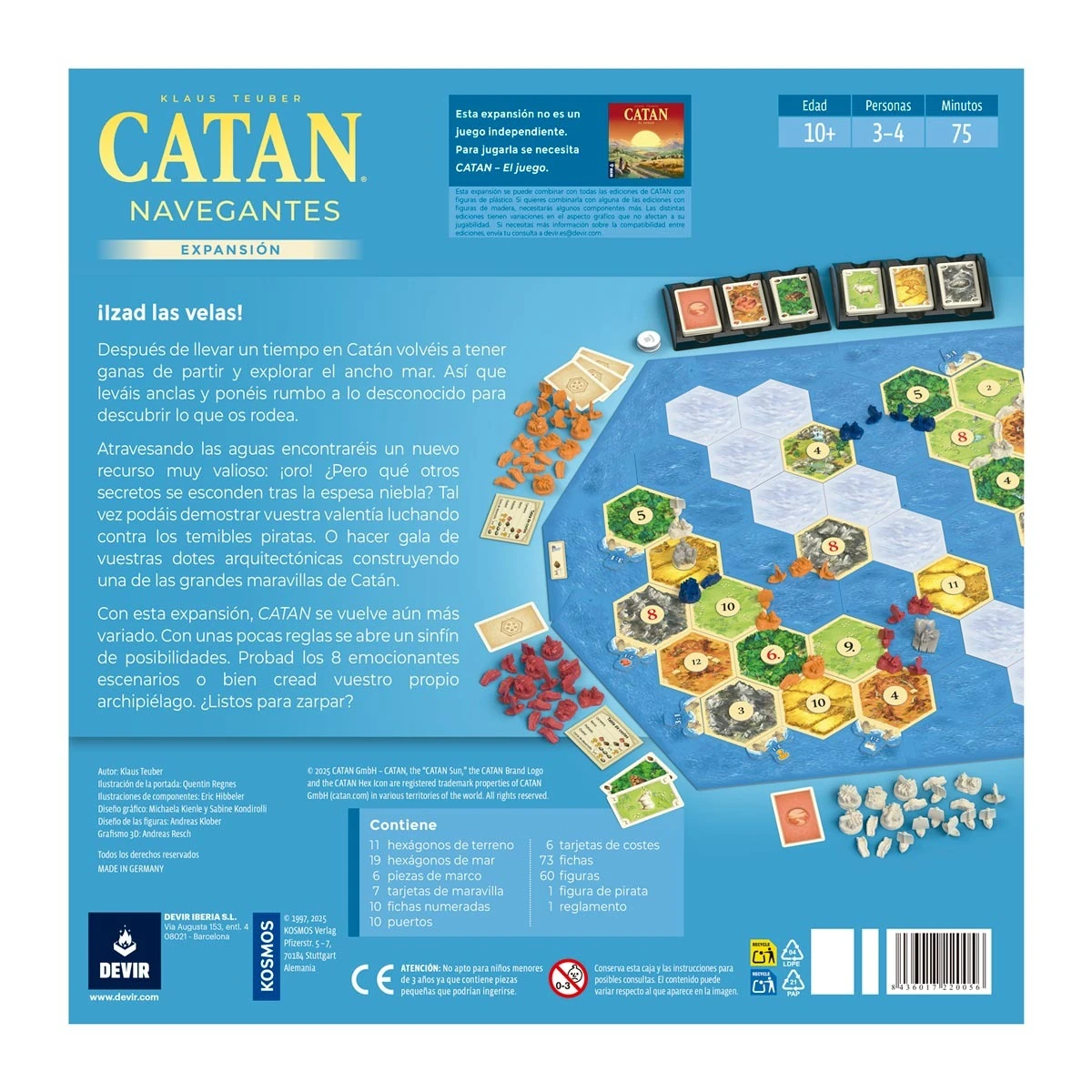 Catan: Navegantes (Expansión) - Imagen 2