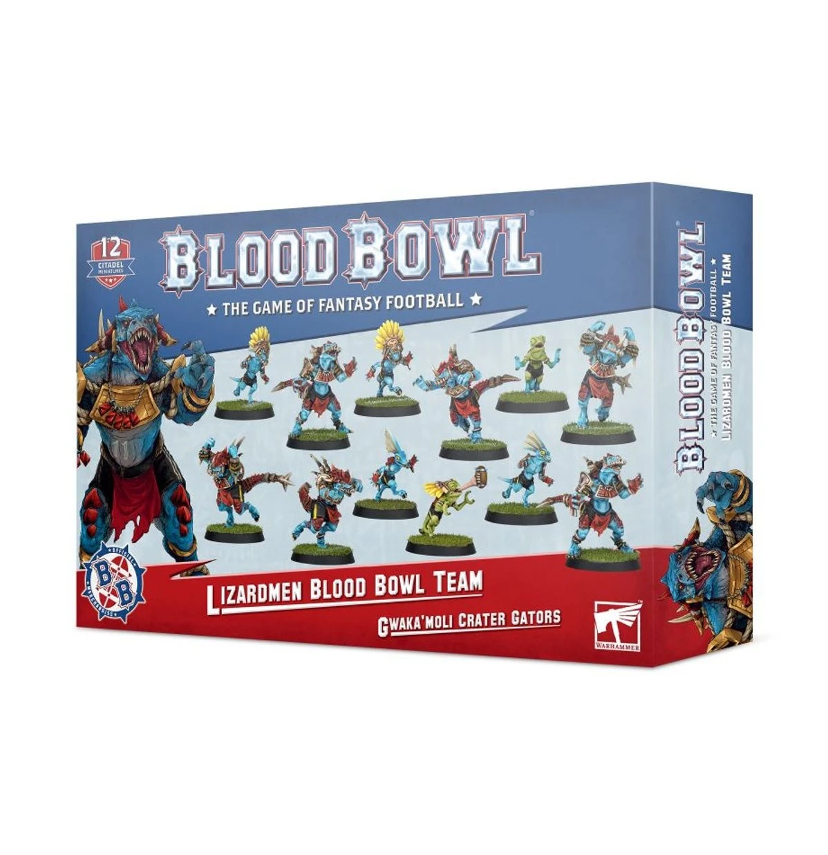 Blood Bowl: Lizardmen Team – Gwaka’Moli Crater Gators
