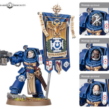 Space Marines: Anciano con Armadura Exterminador