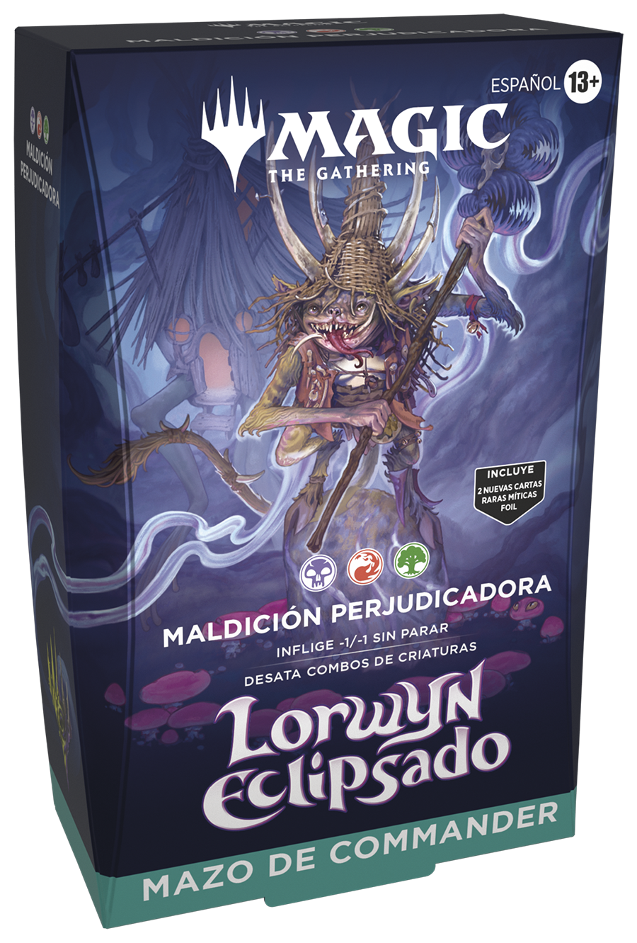 Magic: The Gathering | Lorwyn Eclipsed – Commander Maldición Perjudicadora