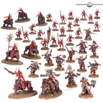 Fuerza de batalla Daemonizados de Khorne