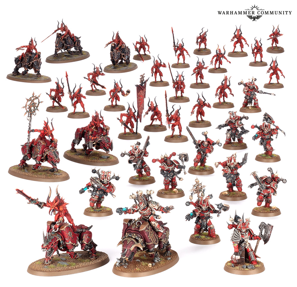 Fuerza de batalla Daemonizados de Khorne